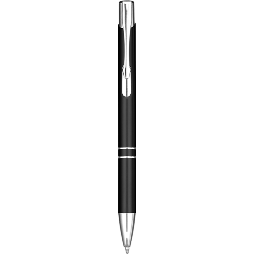 CLEARANCE (BLUE INK) Electra Classic Satin Ballpen (Laser Engraved)