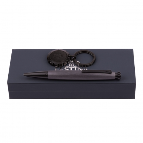 Set Chronobike Black (ballpoint Pen & Key Ring)