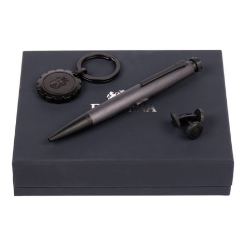 Set (ballpoint Pen, Key Ring & Cufflinks)