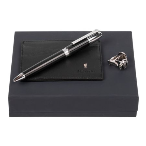 Set (ballpoint Pen, Card Holder & Cufflinks)