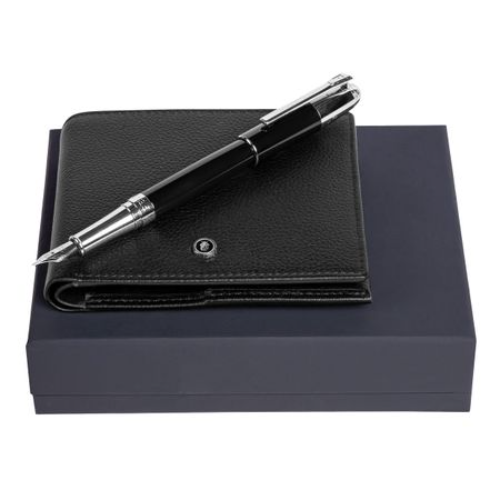 Set Festina Black (fountain Pen & Wallet)