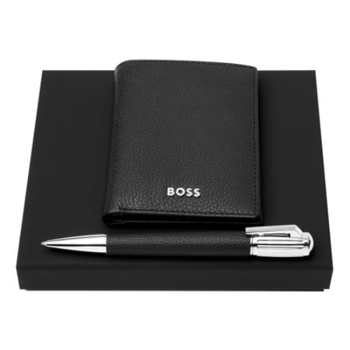 Set HUGO BOSS Black (ballpoint Pen & Card Holder)