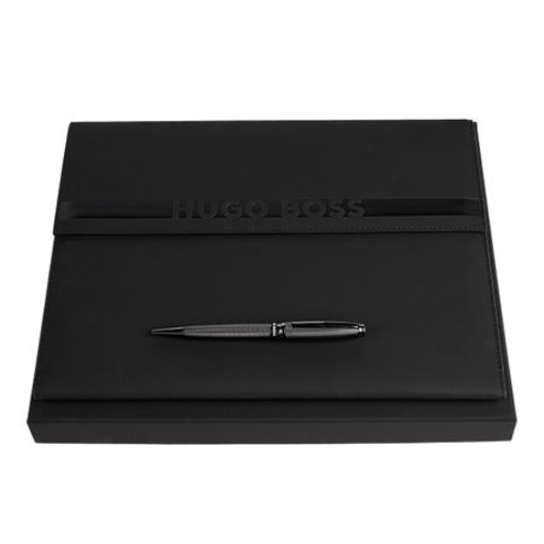 Set HUGO BOSS (ballpoint Pen & Folder A4)