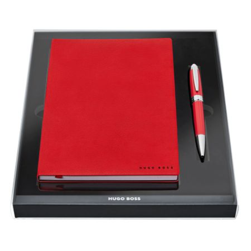 Set HUGO BOSS (ballpoint Pen & Note Pad A5)