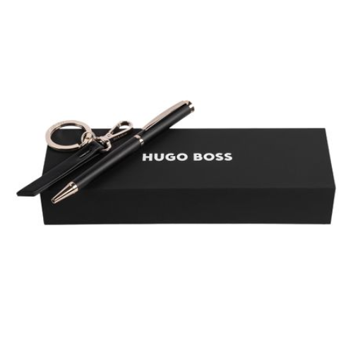Set HUGO BOSS Black (ballpoint Pen & Key Ring)