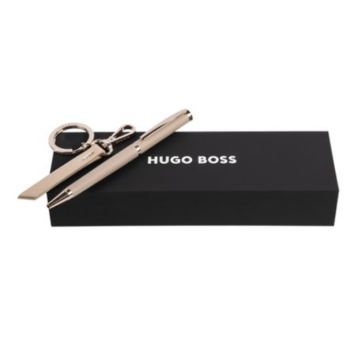 Set HUGO BOSS Nude (ballpoint Pen & Key Ring)