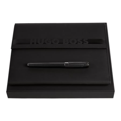 Set HUGO BOSS Black (rollerball Pen & Folder A5)