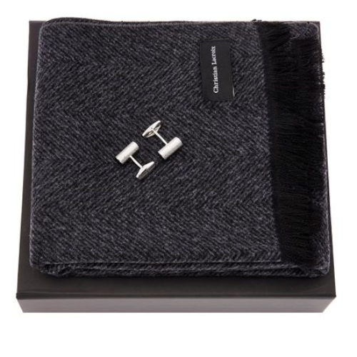 Set Caprio (cufflinks & Scarve)