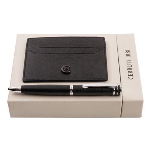 Set CERRUTI 1881 (ballpoint Pen & Card Holder)