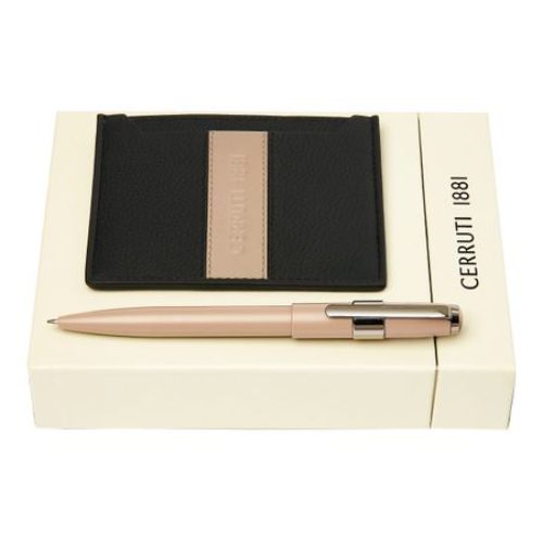 Set CERRUTI 1881 (ballpoint Pen & Card Holder)