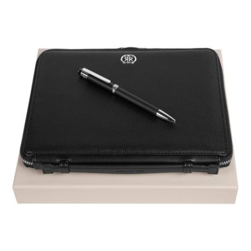 Set Regent Black (ballpoint Pen & Conference Folder A5)