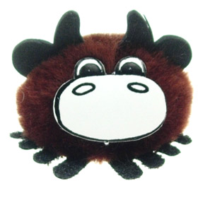 Branded Logo Brown Cow Bug