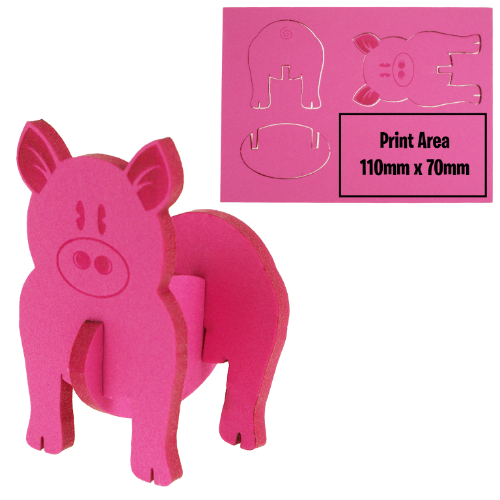 3D Foam animal puzzle Pig