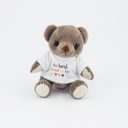 12.5cm Chocolate Candy bear tshirt