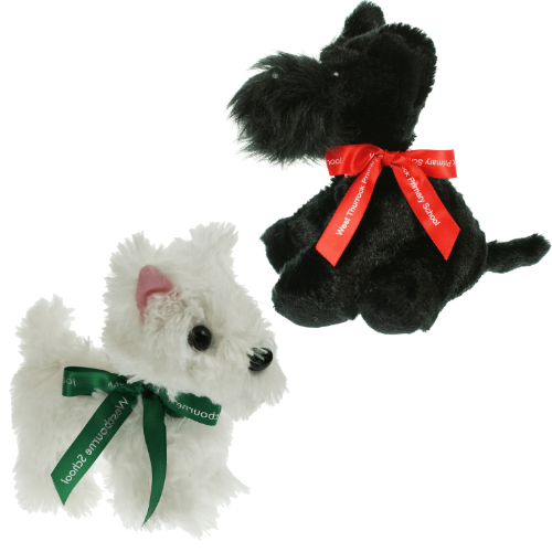 15cm Scottie Dog Bow