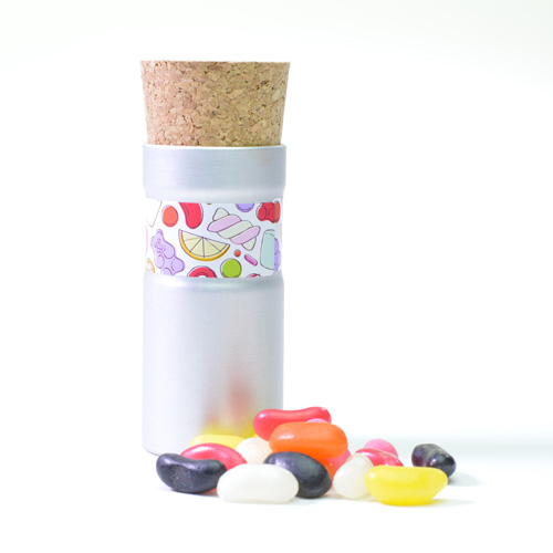 Corked Pod With Sweets 