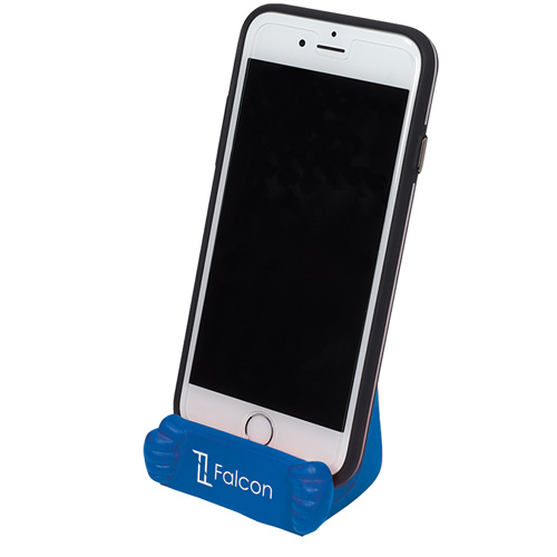 Mop Topper Phone Stand in white