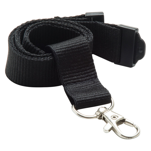 UK STOCK 20mm Flat Polyester Lanyard (Available in 13 stock colours)