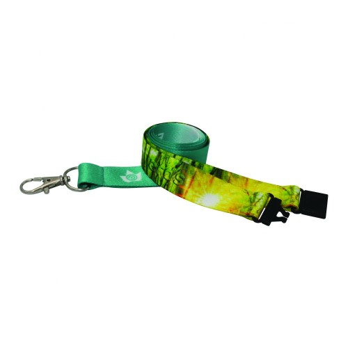 10mm Recycled PET Dye Sublimation Print Lanyard