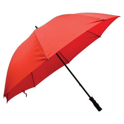 Fibreglass Storm Umbrella (UK Stock: All Red)