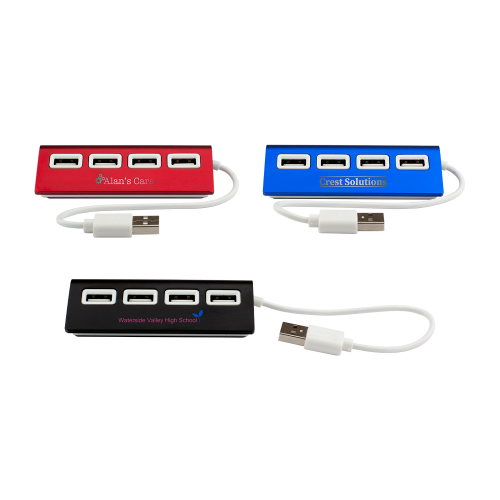 4 Ports USB Aluminium Alloy Hub