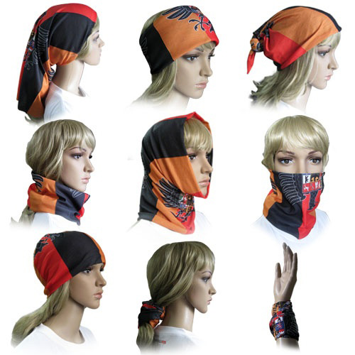 Tubular Bandanas Face Shield Cover Sun Protection