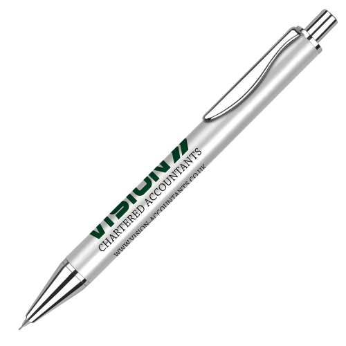 Vogue Metal Mechanical Pencil (With Polythene Sleeve) (Line Colour Print)
