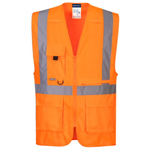 Hi-Vis Tablet Pocket Executive Vest