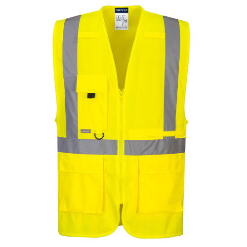 Hi-Vis Tablet Pocket Executive Vest