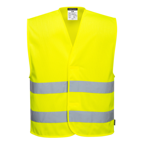 Hi-Vis Mesh Two Band Vest