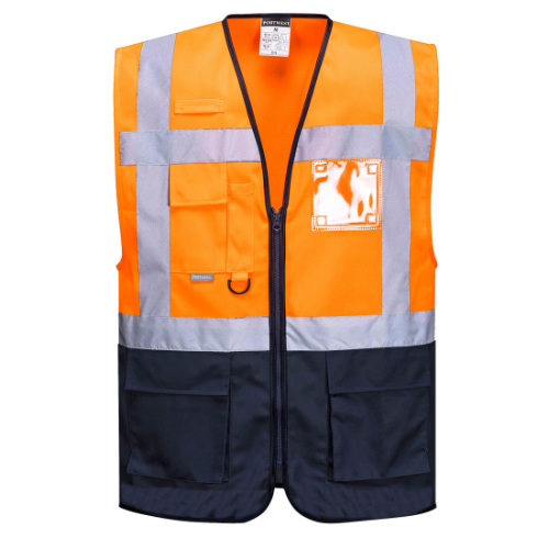 Warsaw Hi-Vis Contrast Executive Vest