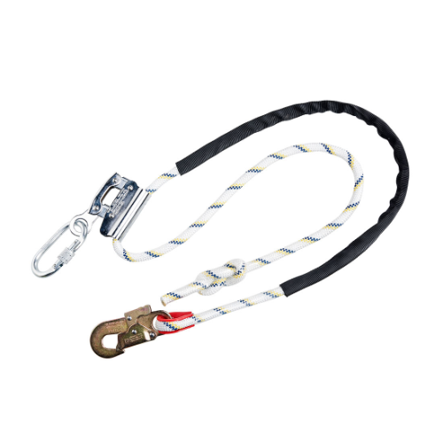 Work Positioning 2m Lanyard With Grip Adjuster