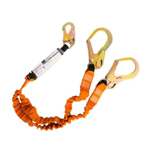 Double 140kg 1.8m Lanyard With Shock Absorber