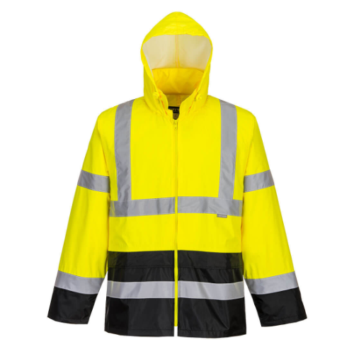 Hi-Vis Contrast Classic Rain Jacket