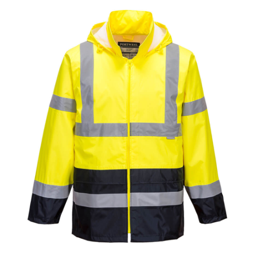 Hi-Vis Contrast Classic Rain Jacket