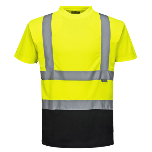 Hi-Vis Contrast T-Shirt S/S