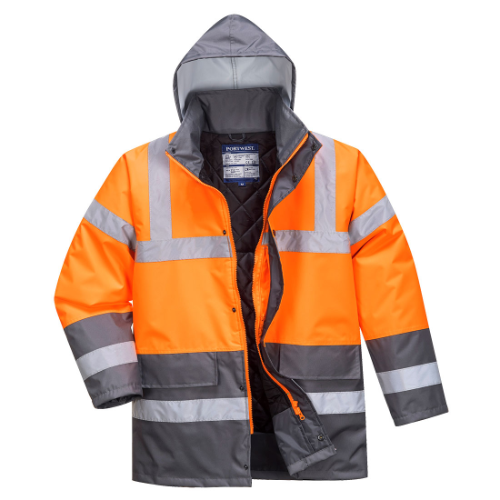 Hi-Vis Contrast Winter Traffic Jacket