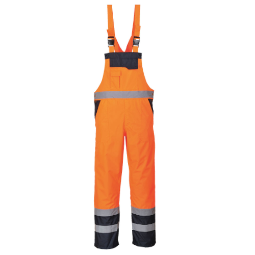 Hi-Vis Contrast Winter Bib And Brace