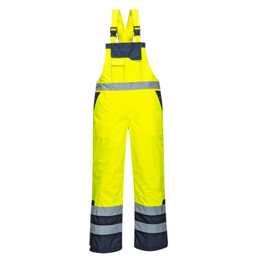 Hi-Vis Contrast Winter Bib And Brace