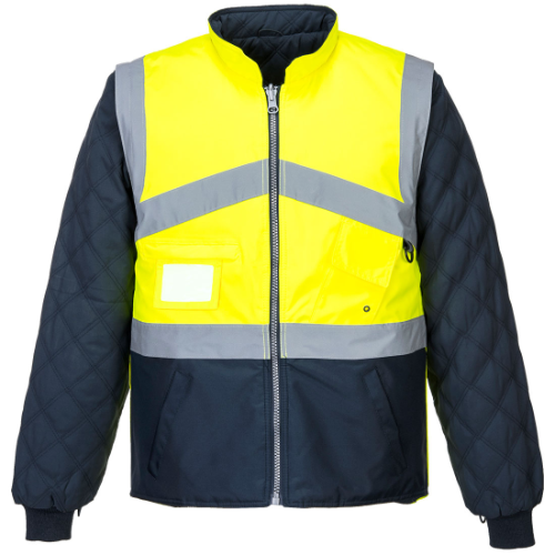 Hi-Vis Breathable 2-in-1 Contrast Reversible Jacket