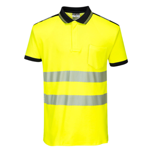 PW3 Hi-Vis Cotton Comfort Polo Shirt S/S