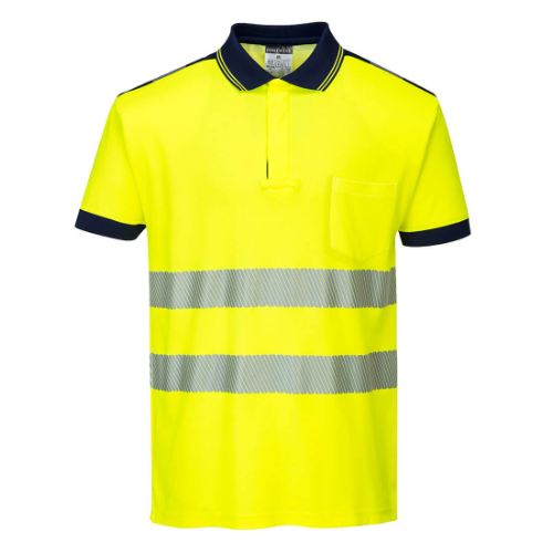 PW3 Hi-Vis Cotton Comfort Polo Shirt S/S