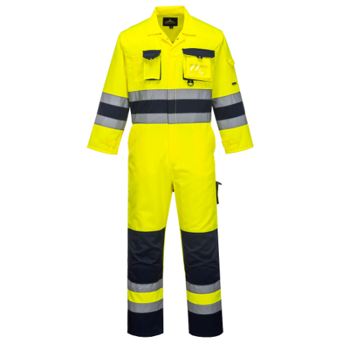 Nantes Hi-Vis Contrast Work Coverall