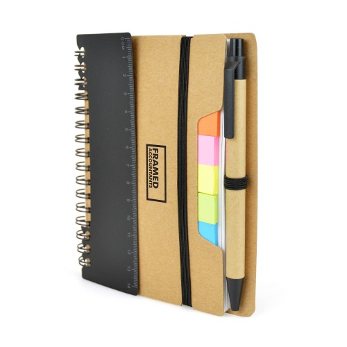 3 In 1 Natural Notebook in 
