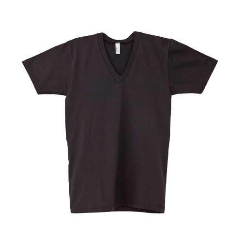 Fine Jersey Short Sleeve V-Neck (2456)