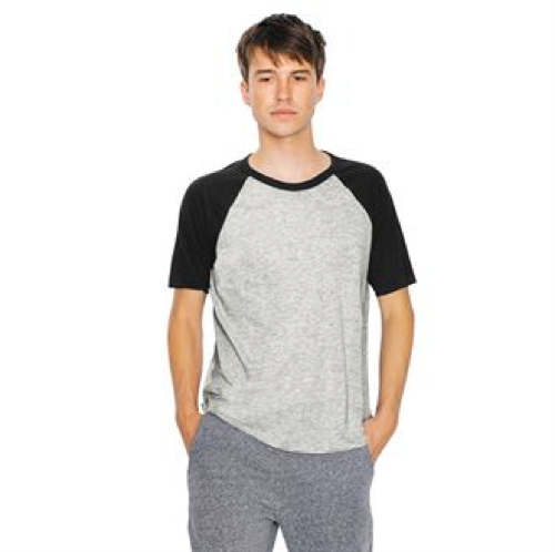 Unisex Polycotton Short-Sleeve Raglan T-Shirt (Rsabb4237W)