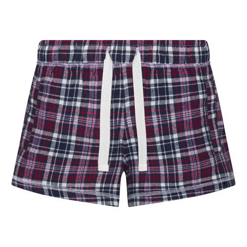 Gals Flannel Shorts