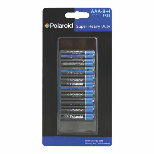 Aaa Polaroid Heavy-Duty Batteries (9-Pack)