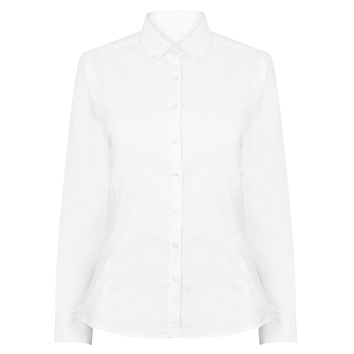 Women'S Modern Long Sleeve Oxford Shirt