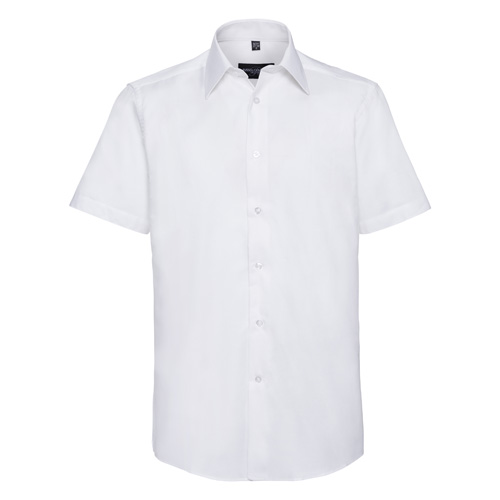 Short Sleeved Easycare Tailored Oxford Shirt
